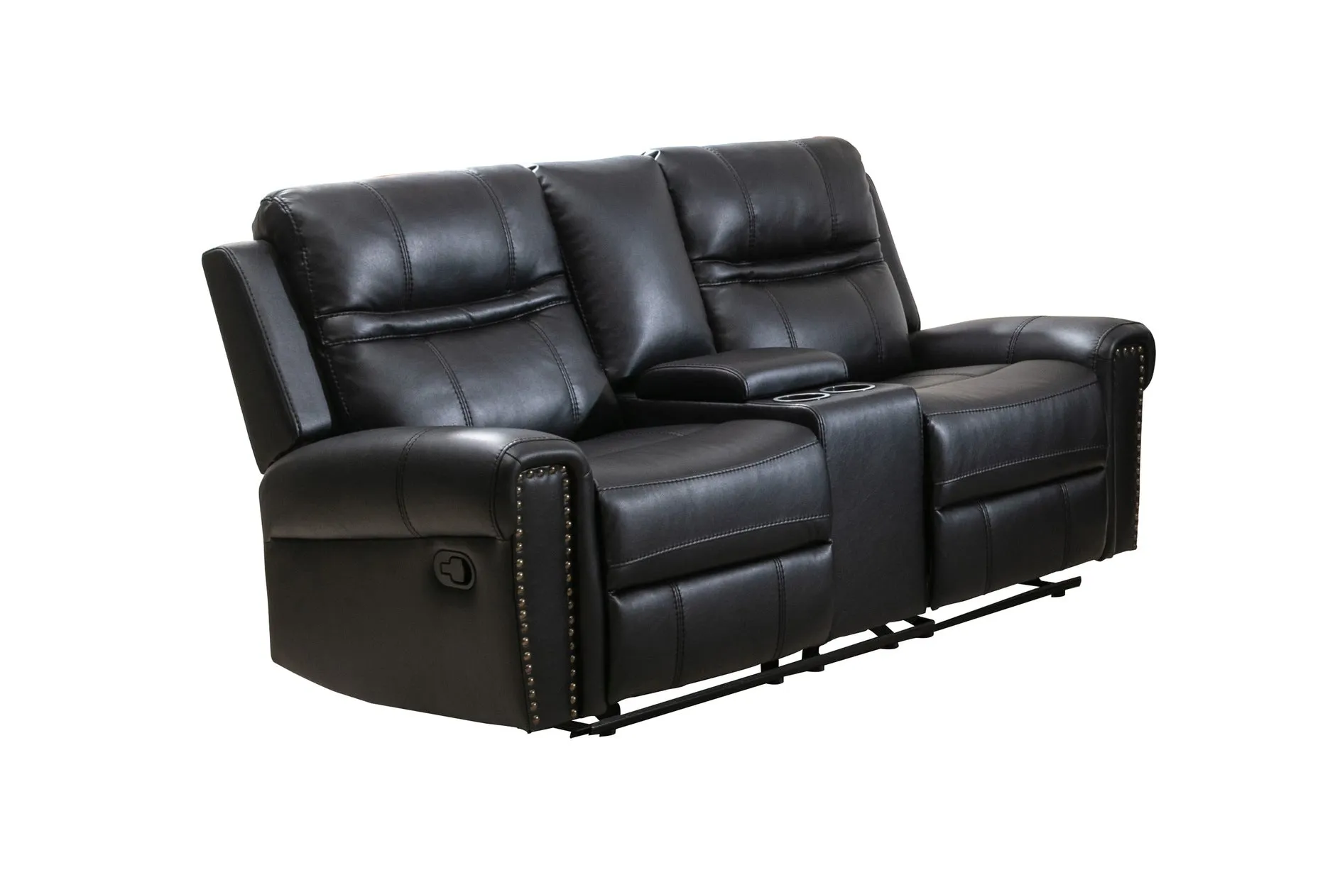 Emerson Black Reclining Living Set