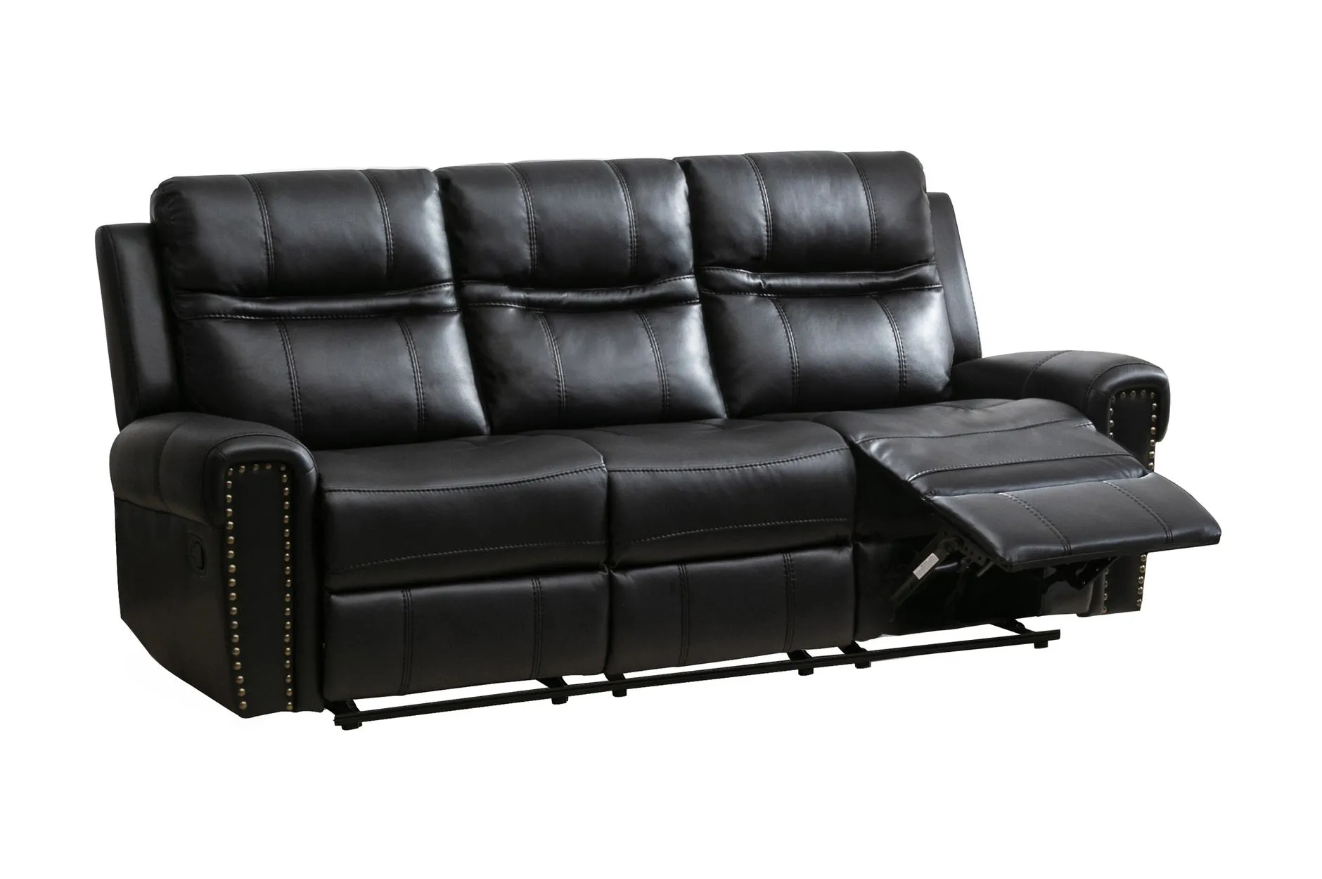 Emerson Black Reclining Living Set