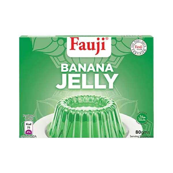 FAUJI BANANA JELLY 80GM