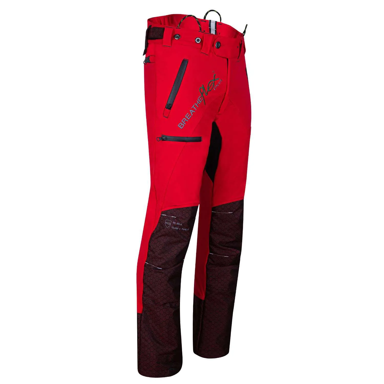 Freestyle Chainsaw Trousers Design C Class 1 - Red - AT4071