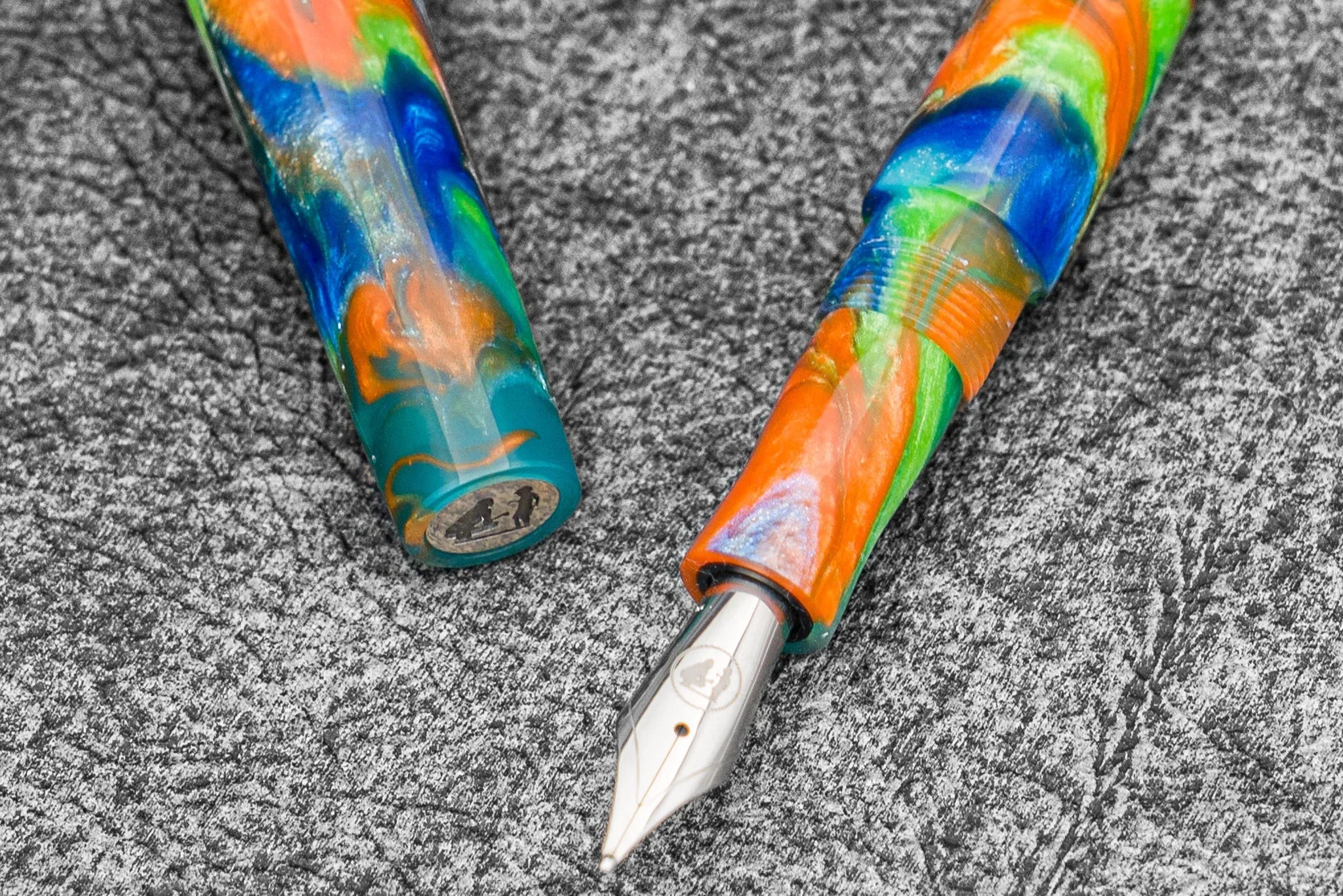 Galen X Studyo Agackakan - Fountain Pen V1 - Royal Angel Fish