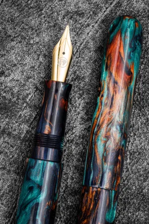 Galen X Studyo Agackakan - Fountain Pen V2 - Bohemian Twilight