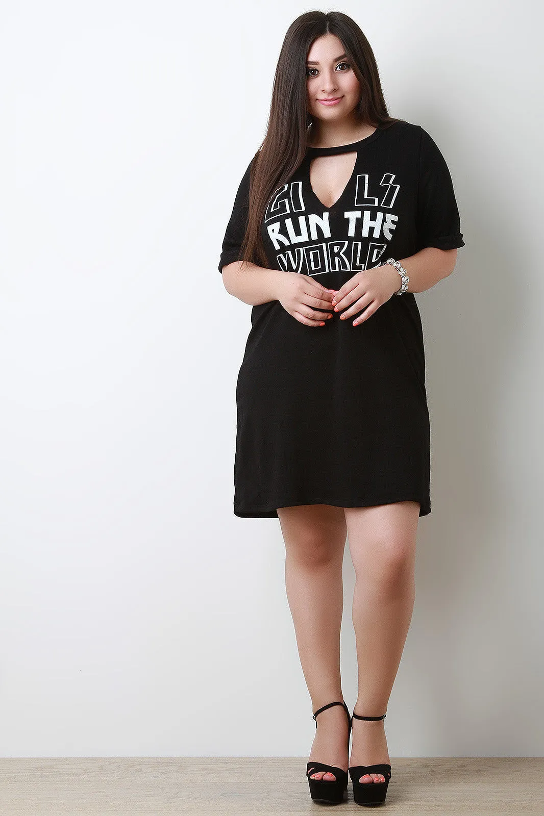 Girls Run The World Mini Dress