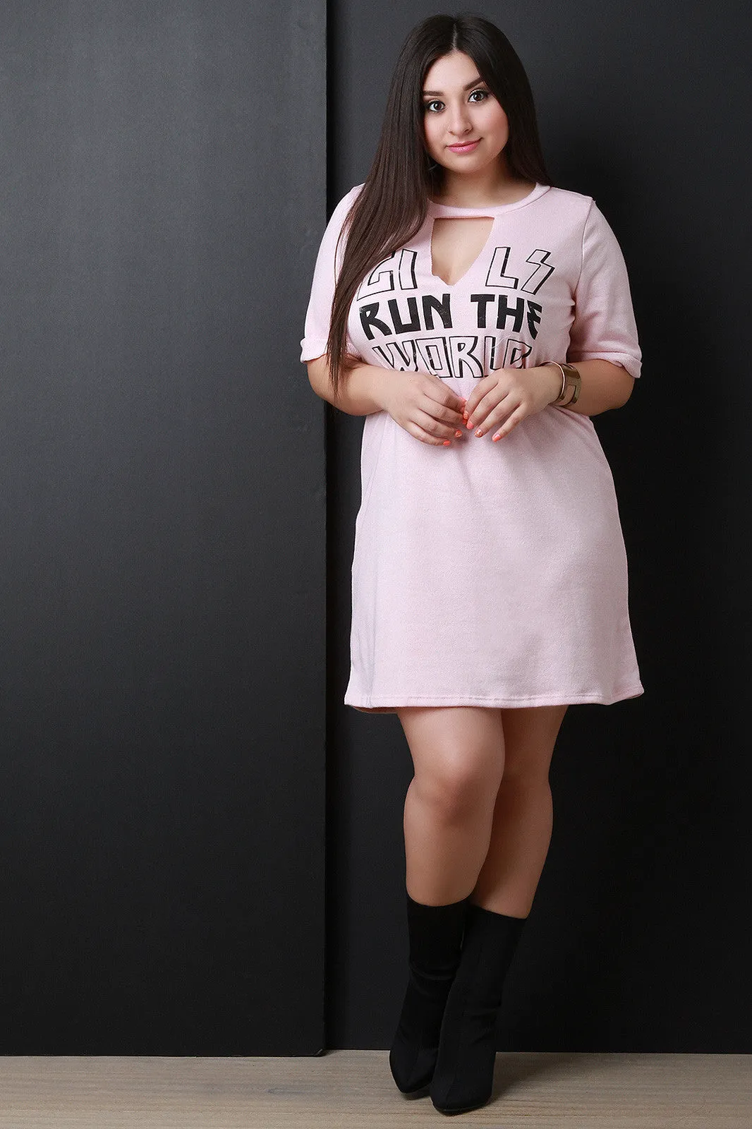 Girls Run The World Mini Dress