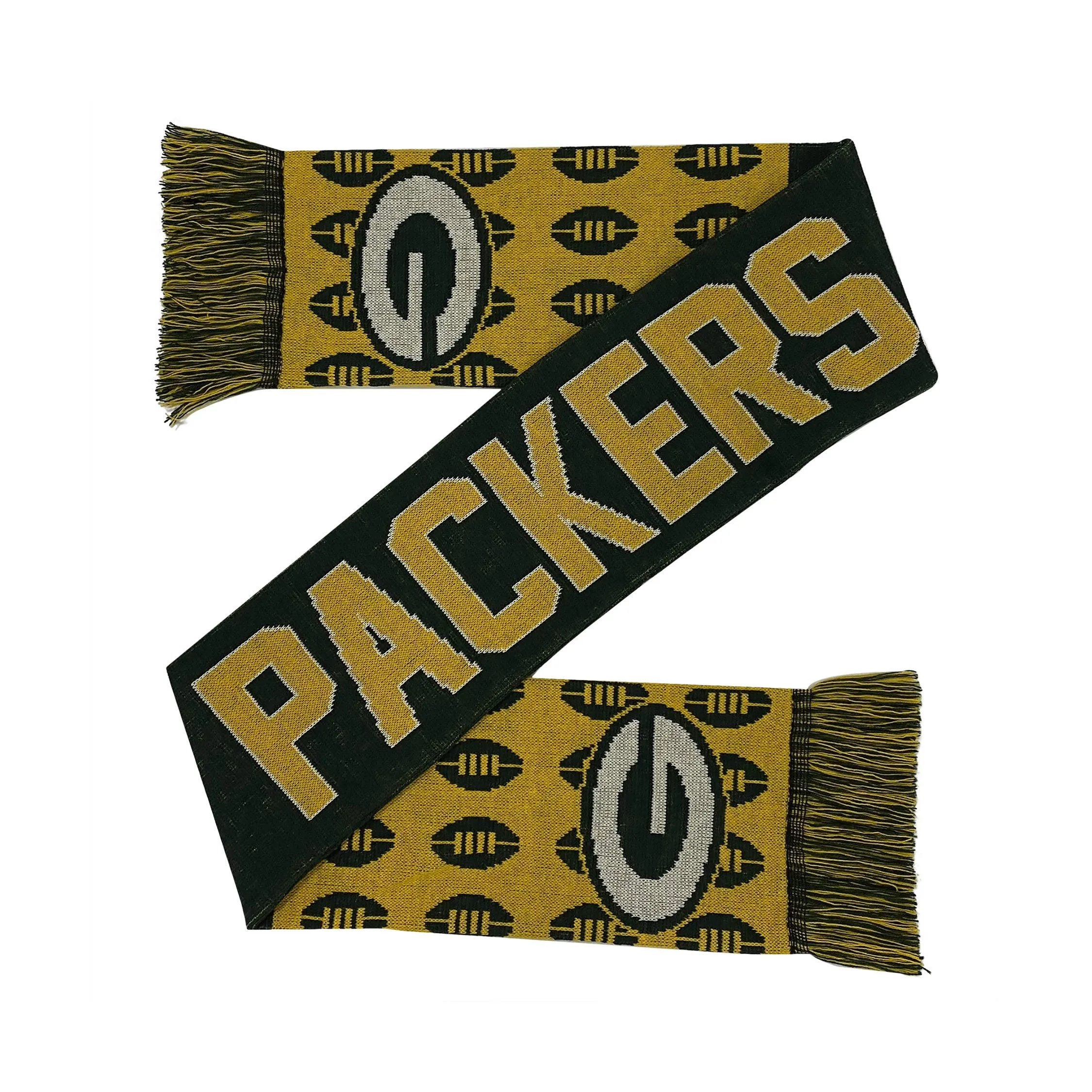 Green Bay Packers Reversible Thematic Scarf