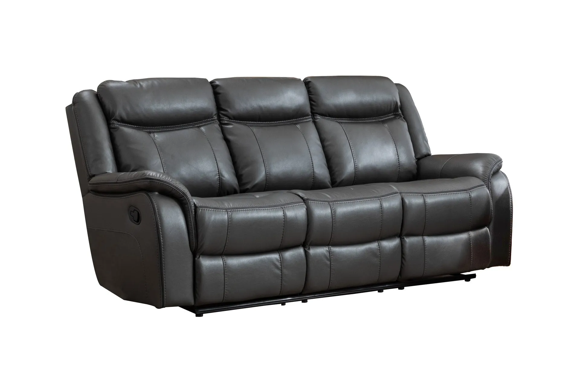 Grey Paxton Reclining Living Set