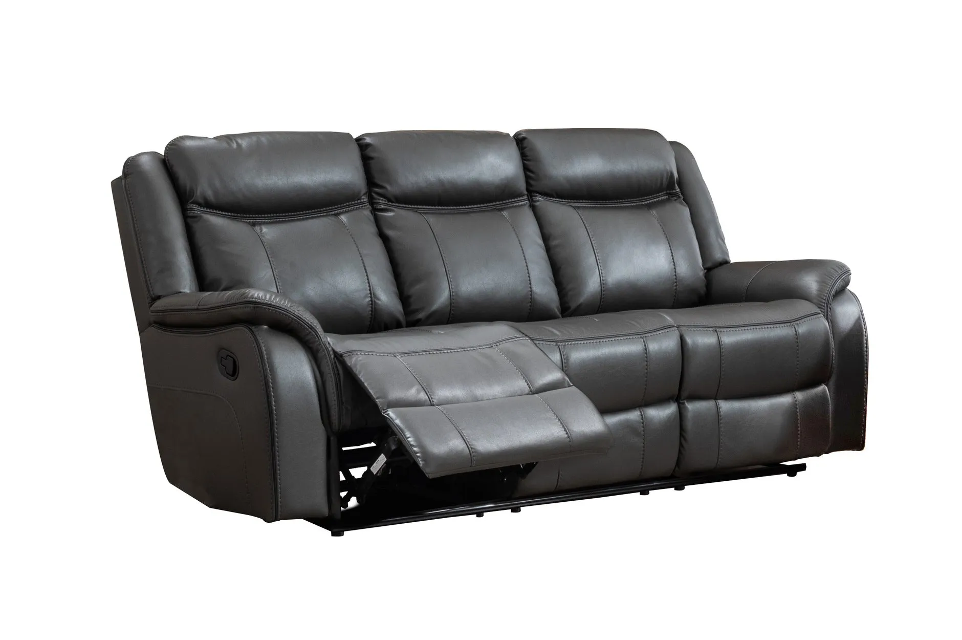 Grey Paxton Reclining Living Set