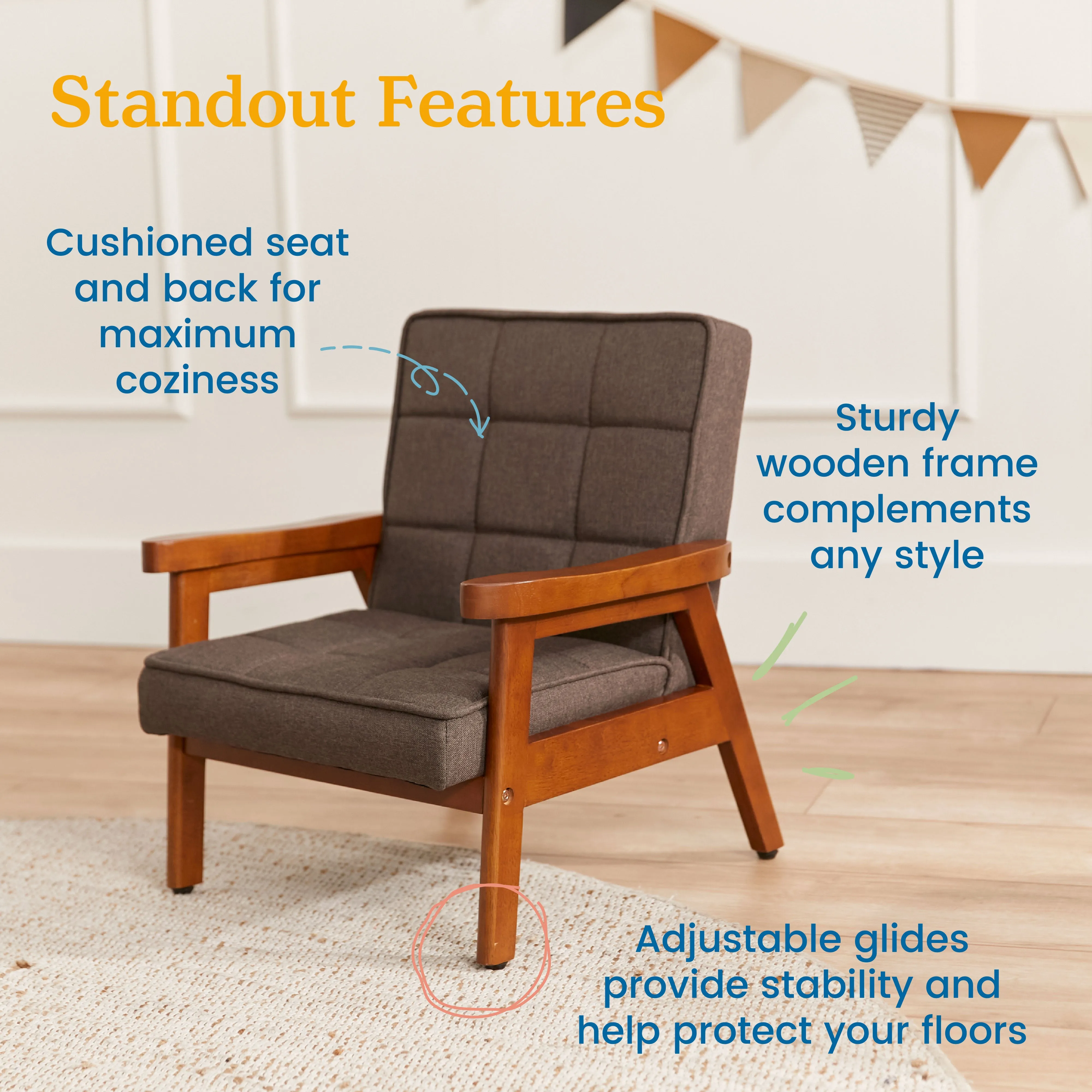 Hadley Arm Chair, Kids Furniture