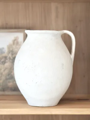 Harper White Vase