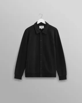 Hays - Black Waffle Overshirt