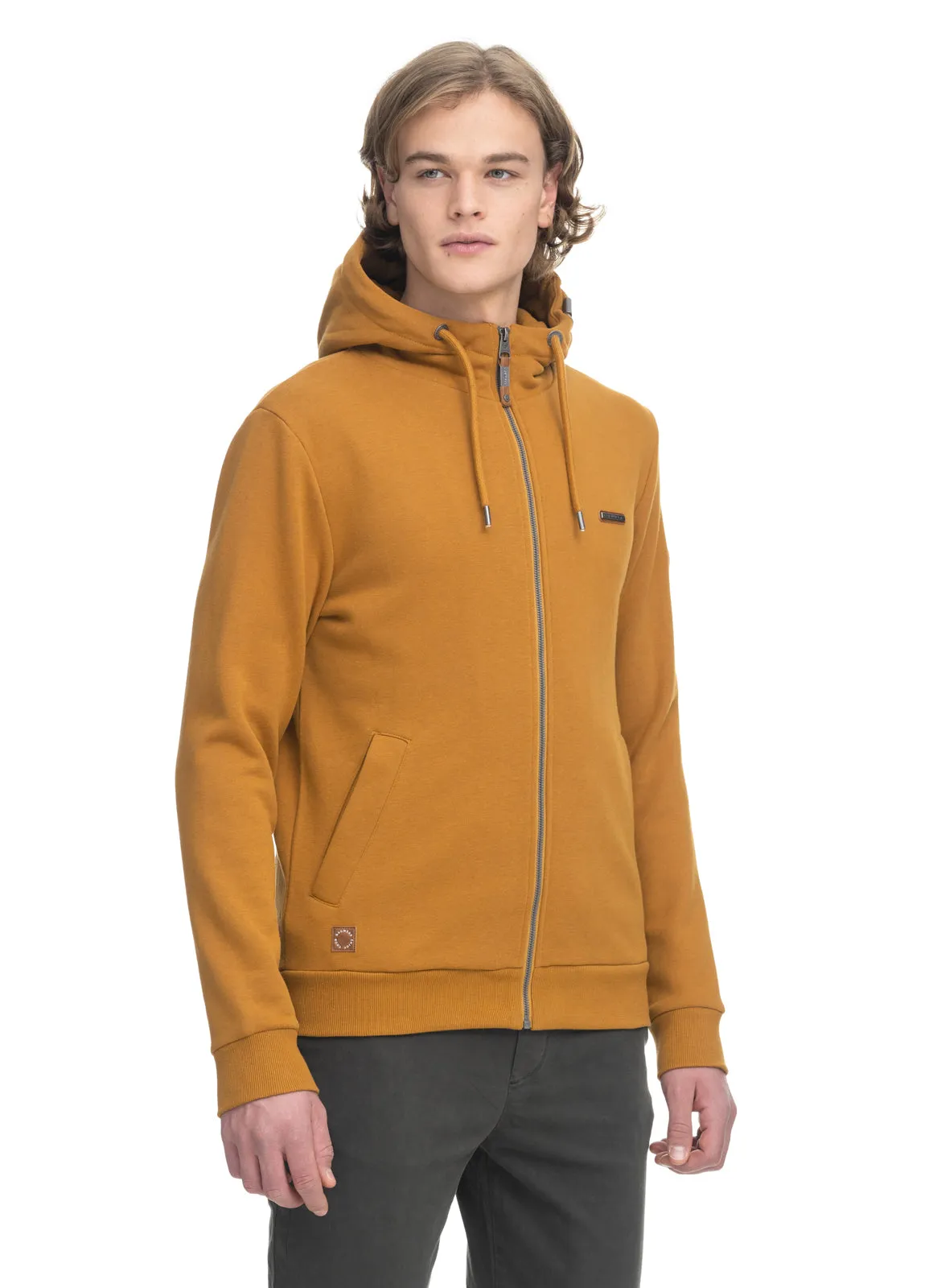 Herenvest met ritssluiting | Ragwear nate zip curry