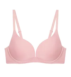 Invisible Inside-Out Non-Wired Push Up Deep V Bra