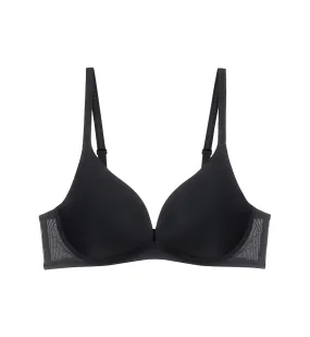 INVISIBLE INSIDE-OUT NON-WIRED PUSH UP DEEP V BRA