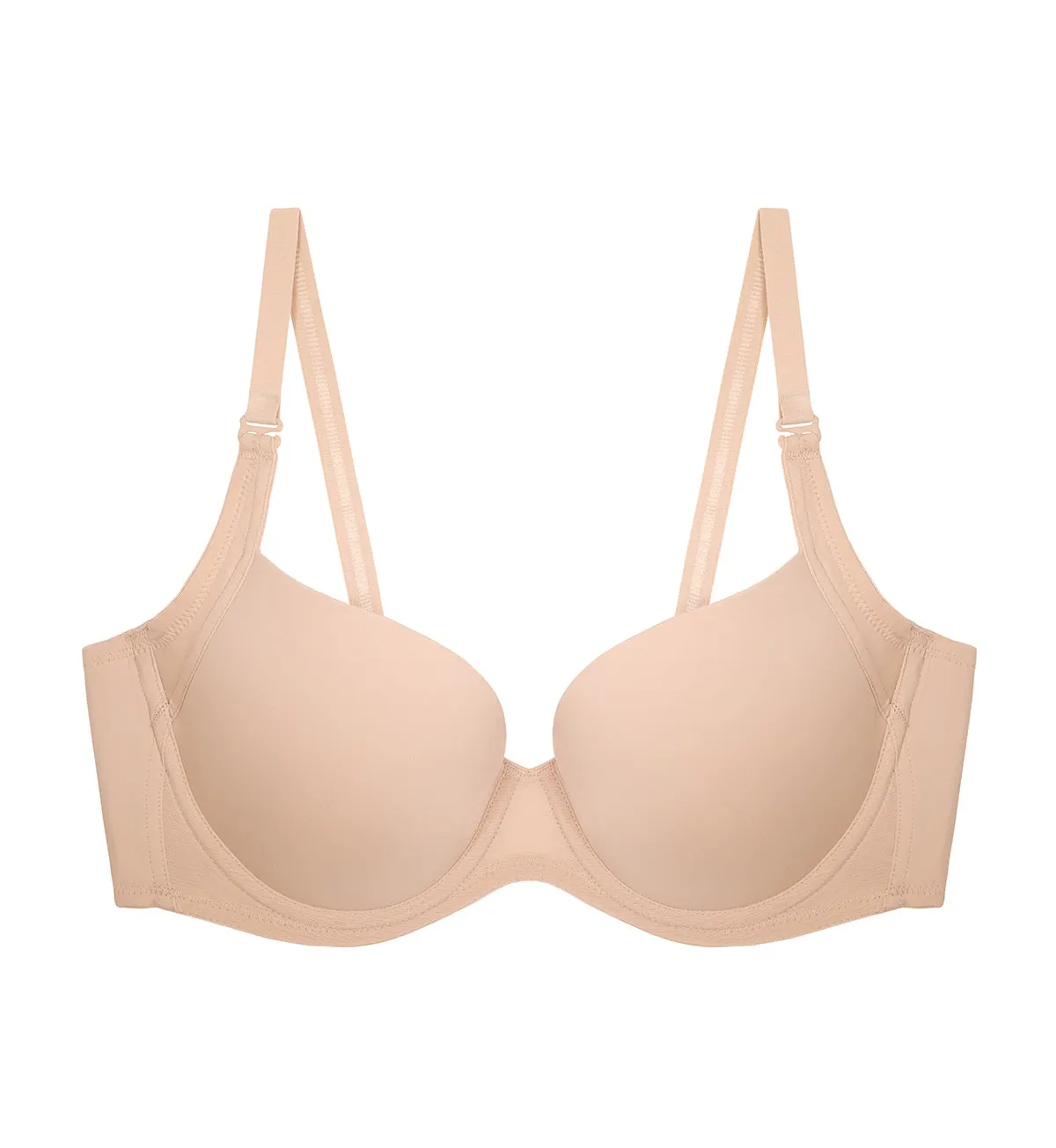 INVISIBLE INSIDE-OUT WIRED PADDED BRA