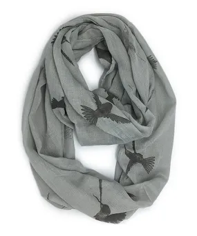 JC011285 Hummingbird Infinity Scarf