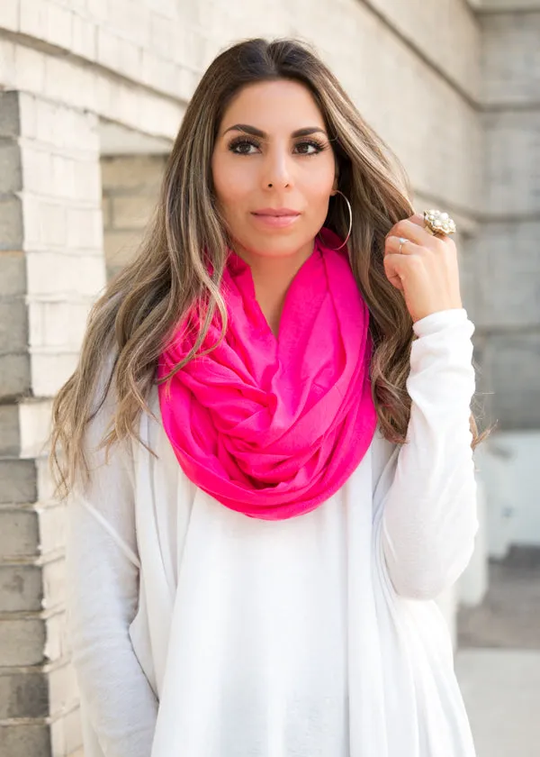 Jersey Knit Infinity Scarves