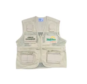 Jr. Zookeeper Vest -Tan, Medium