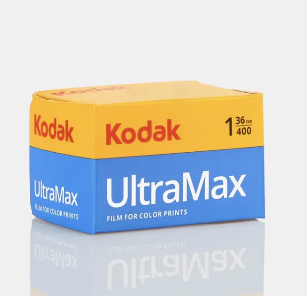 Kodak UltraMax 400 Color Negative Film (35mm Roll Film, 36 Exposures)