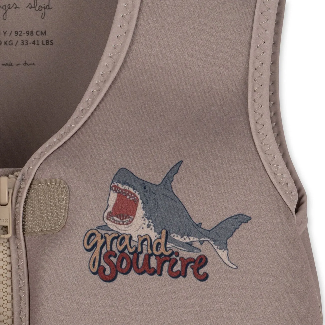 Konges Sløjd Neoprene Swim Vest Shark