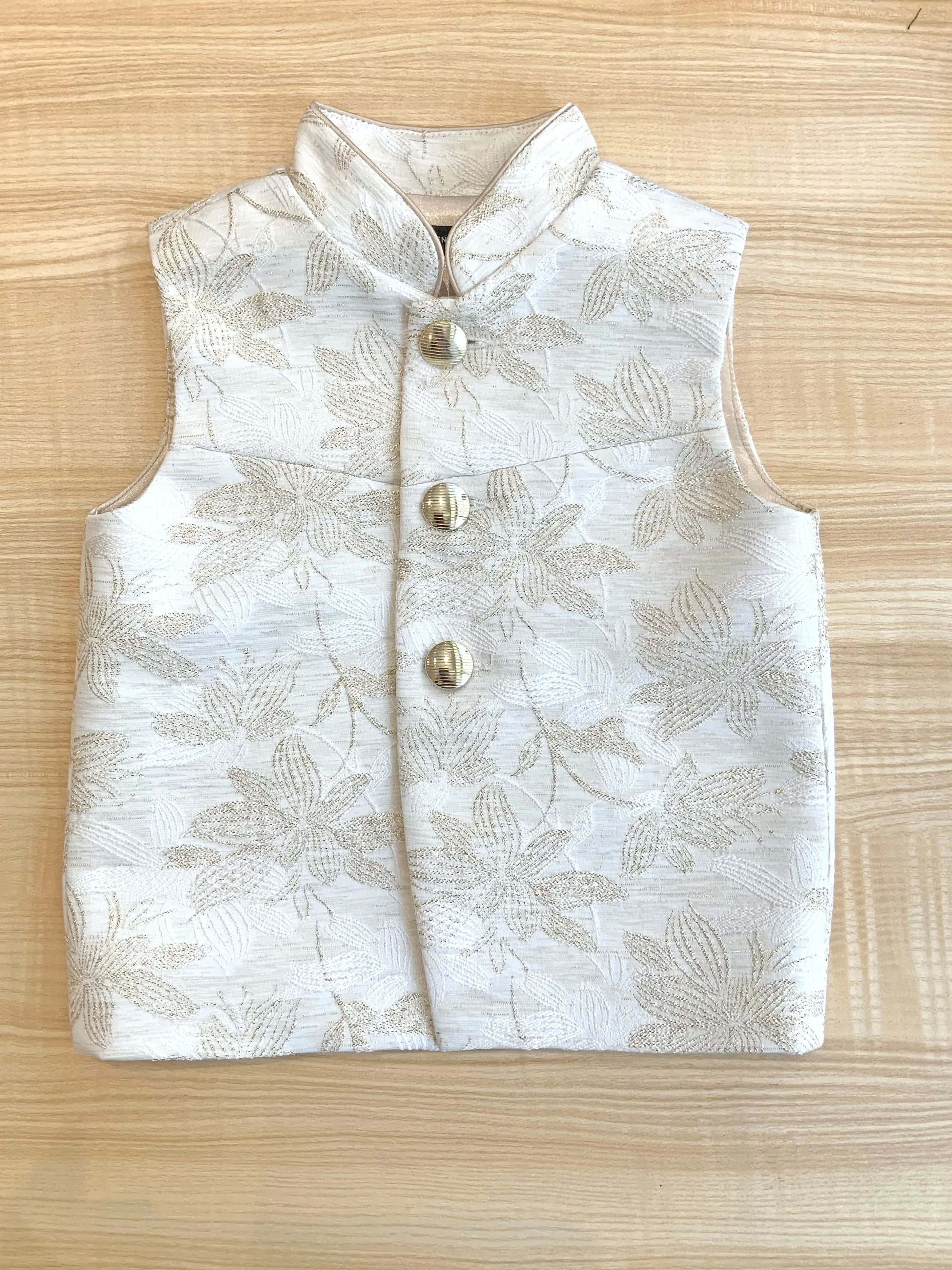 KRISH Kids Jacquard Bandi Vest