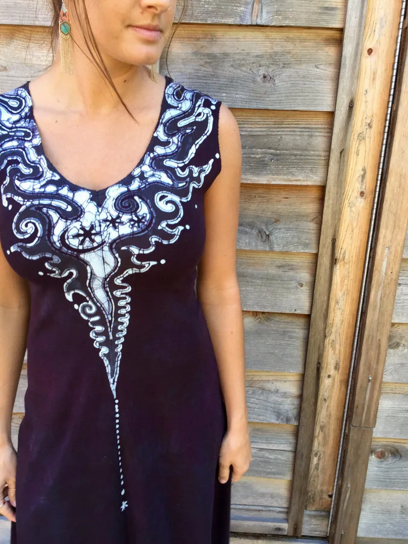 Lava Rock Organic Cotton Batik Dress