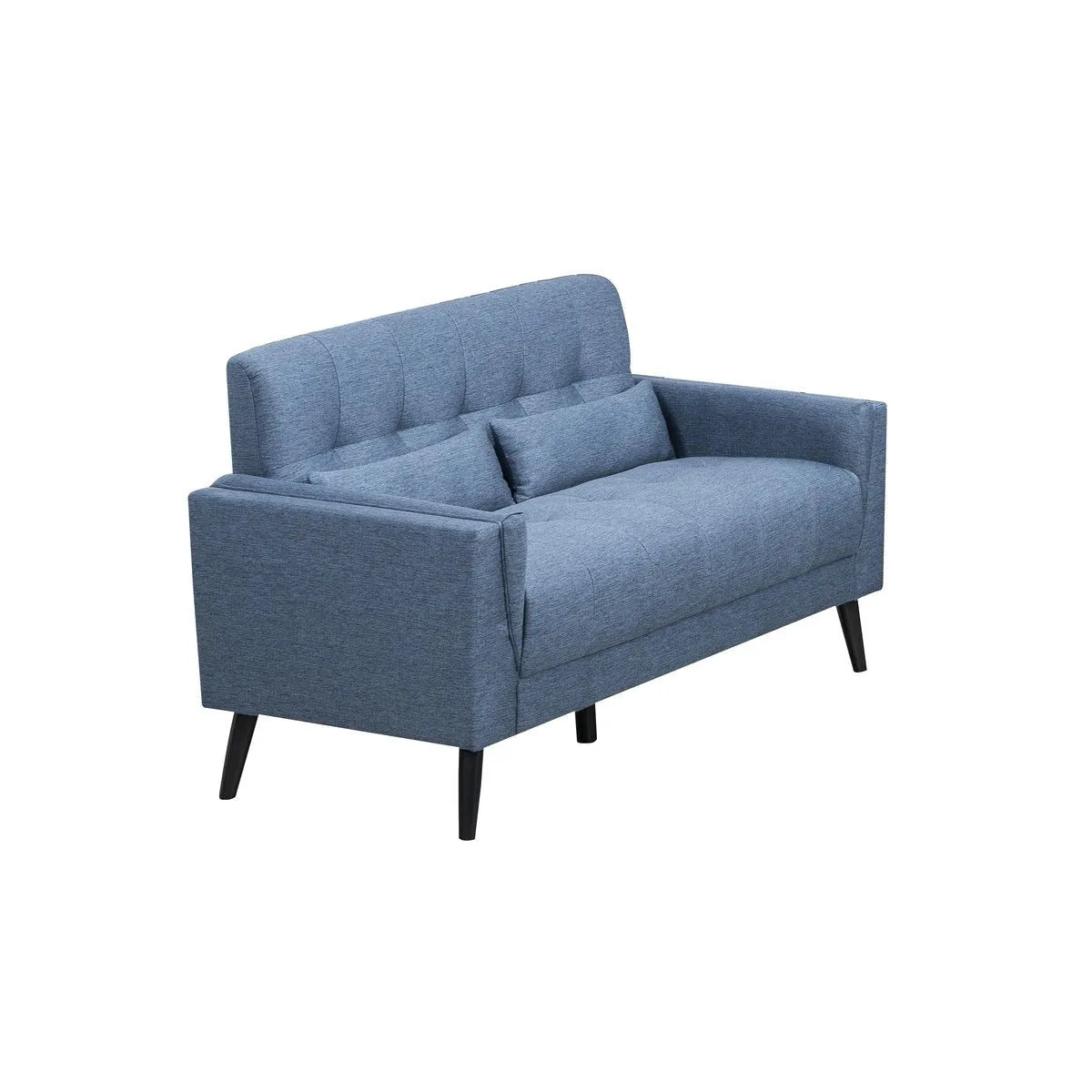 Madeline Collection Loveseat with 2 Lumbar Pillows