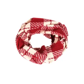 Madras Plaid Pattern Infinity Scarf