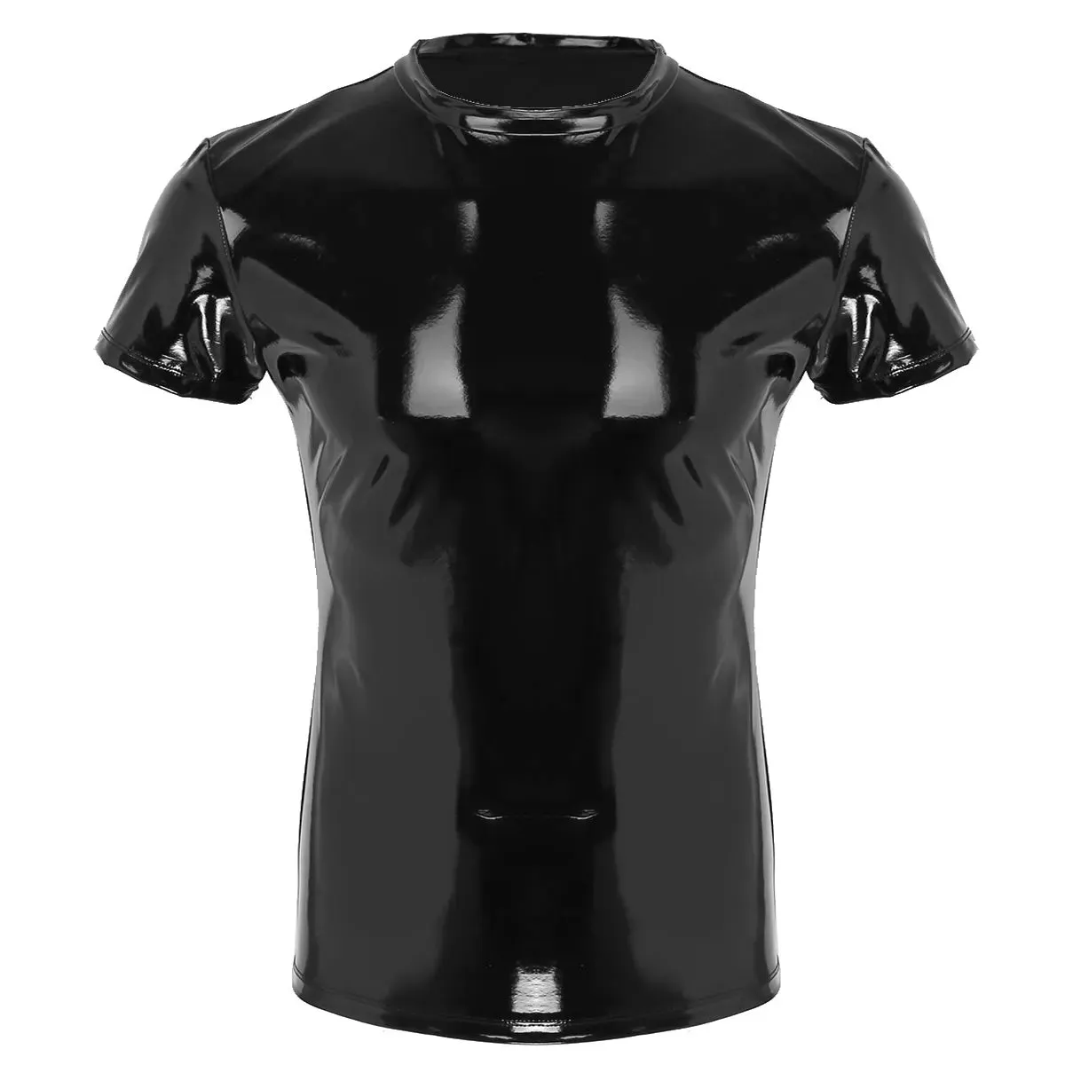 Men's Shiny Wetlook Shirt