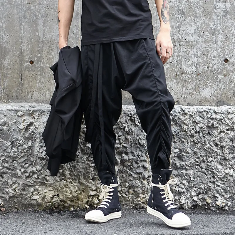 Men's Shrink Design Streamer Trousers