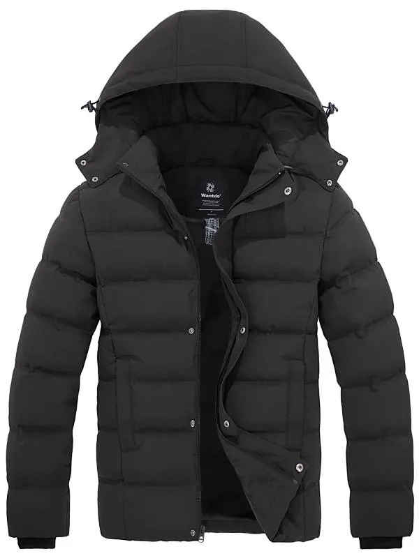 Men's Warm Puffer Jacket Winter Coat