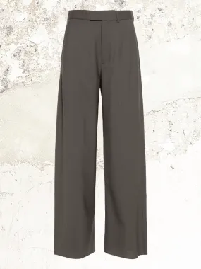 MM6 Maison Margiela wrap-design wool trousers