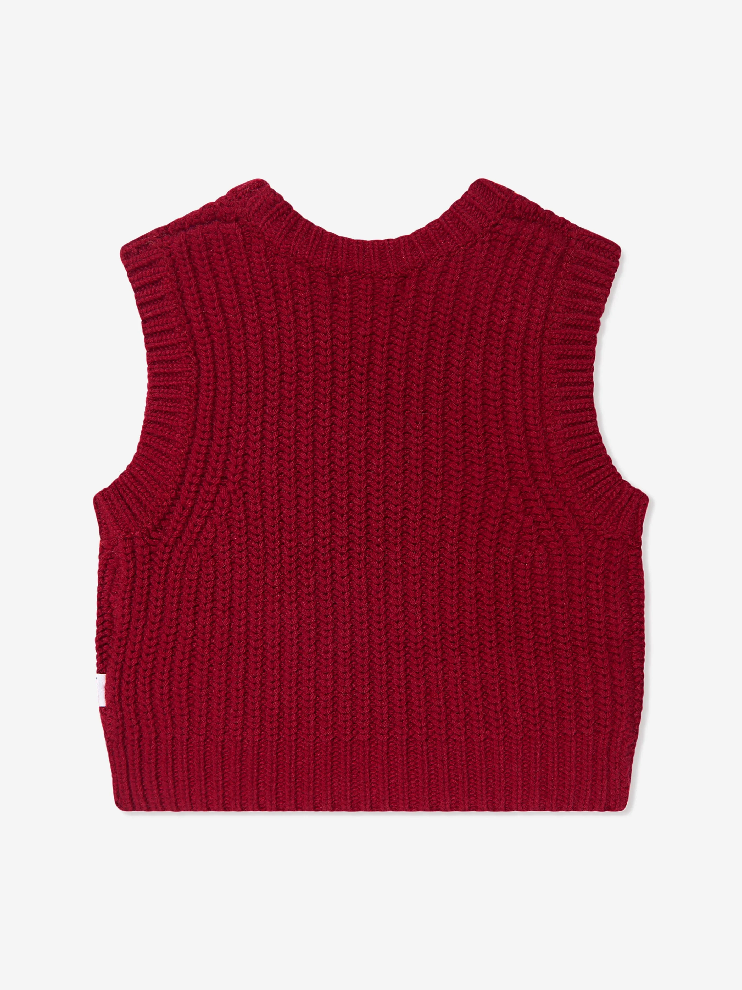 Molo Girls Wool Knitted Vest