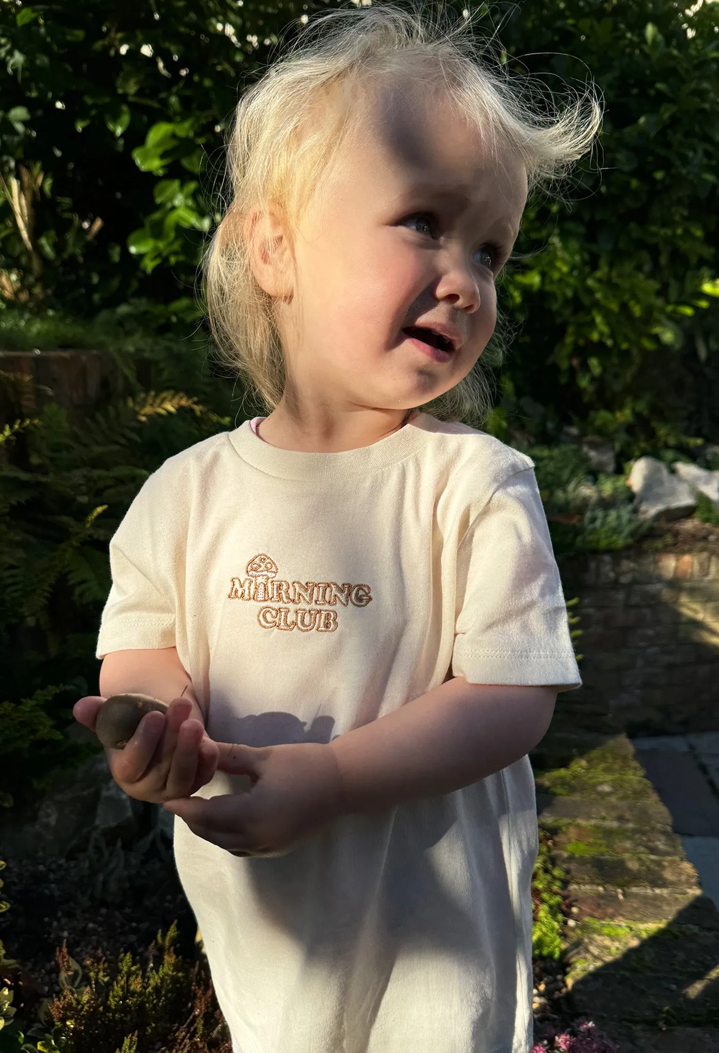 Mushroom House Organic Cotton Childrens T-Shirt