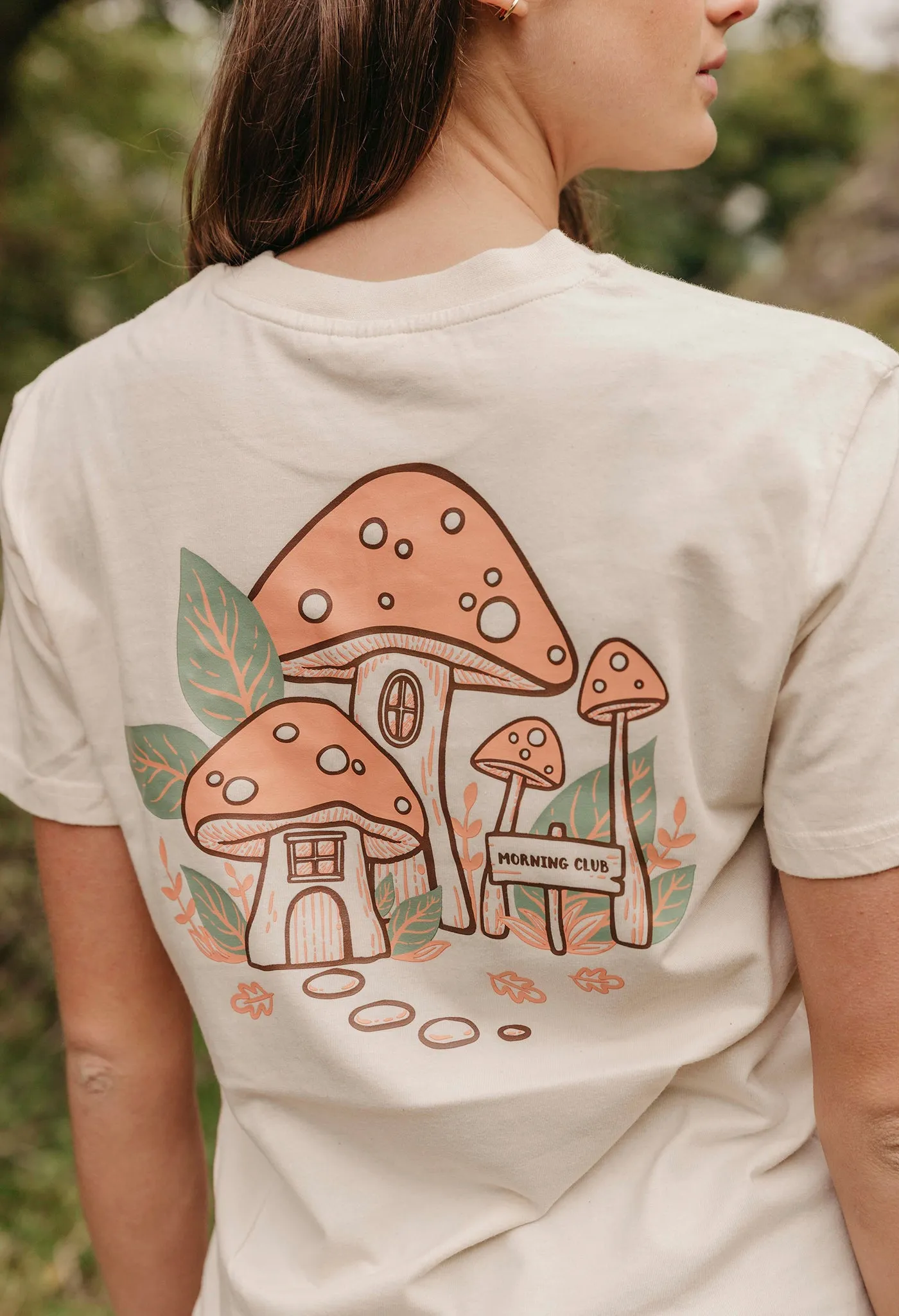 Mushroom House Organic Cotton T-Shirt