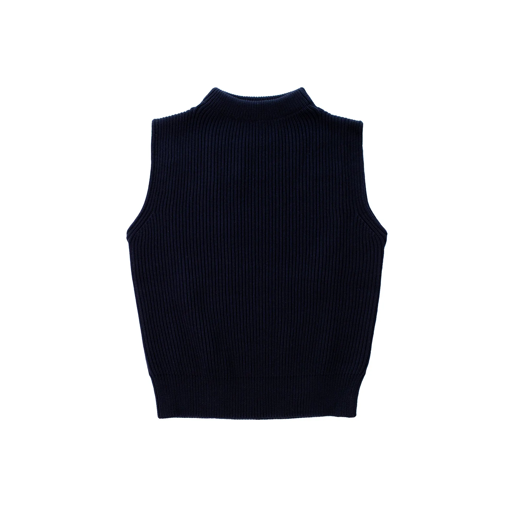 Navy Vest Navy Blue