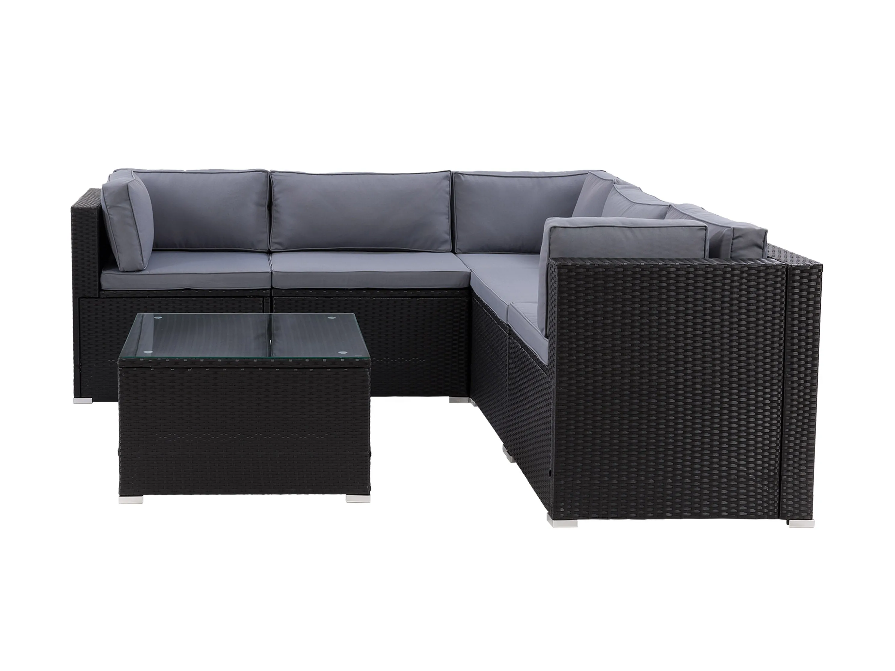 Patio Sectional Set, 6pc