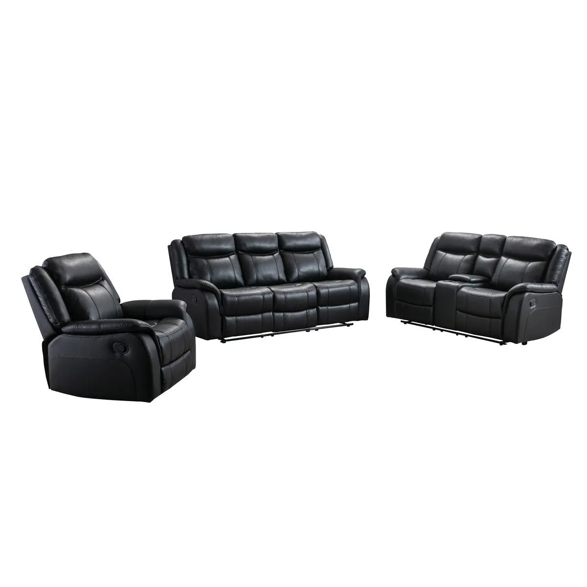 Paxton Reclining Loveseat with Center Console