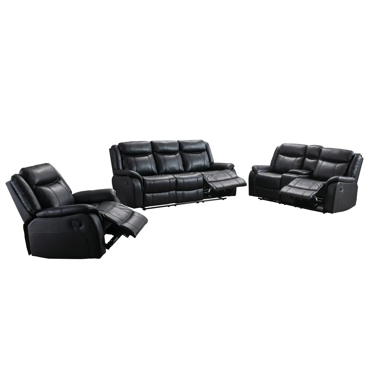 Paxton Reclining Loveseat with Center Console