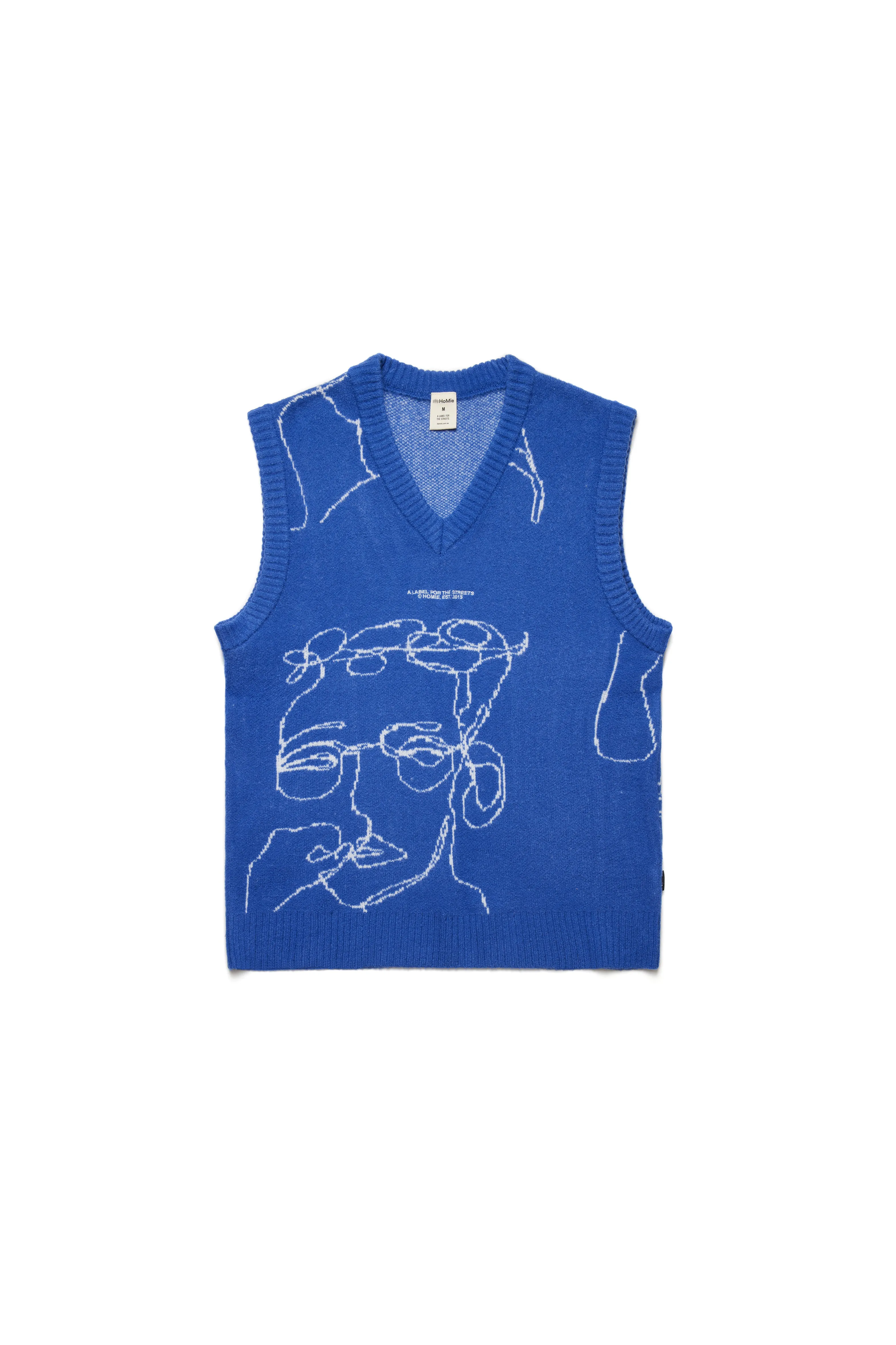 Portrait Vest - Blue