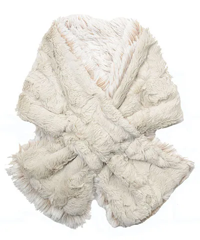 Pull-Thru Scarf - Fox Faux Fur