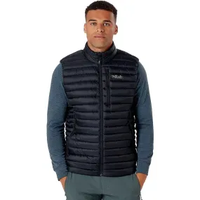 RAB Men's Microlight Down Insulated Lightweight Vest for Hiking and Skiing