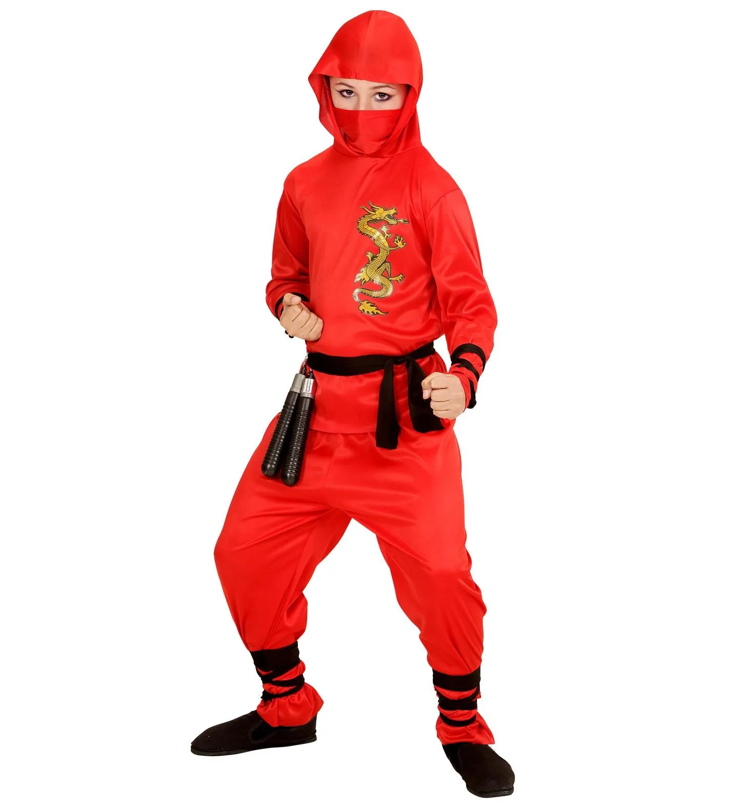 Red Dragon Ninja Costume