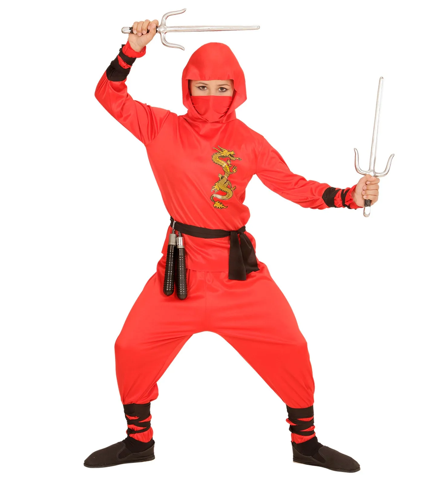 Red Dragon Ninja Costume