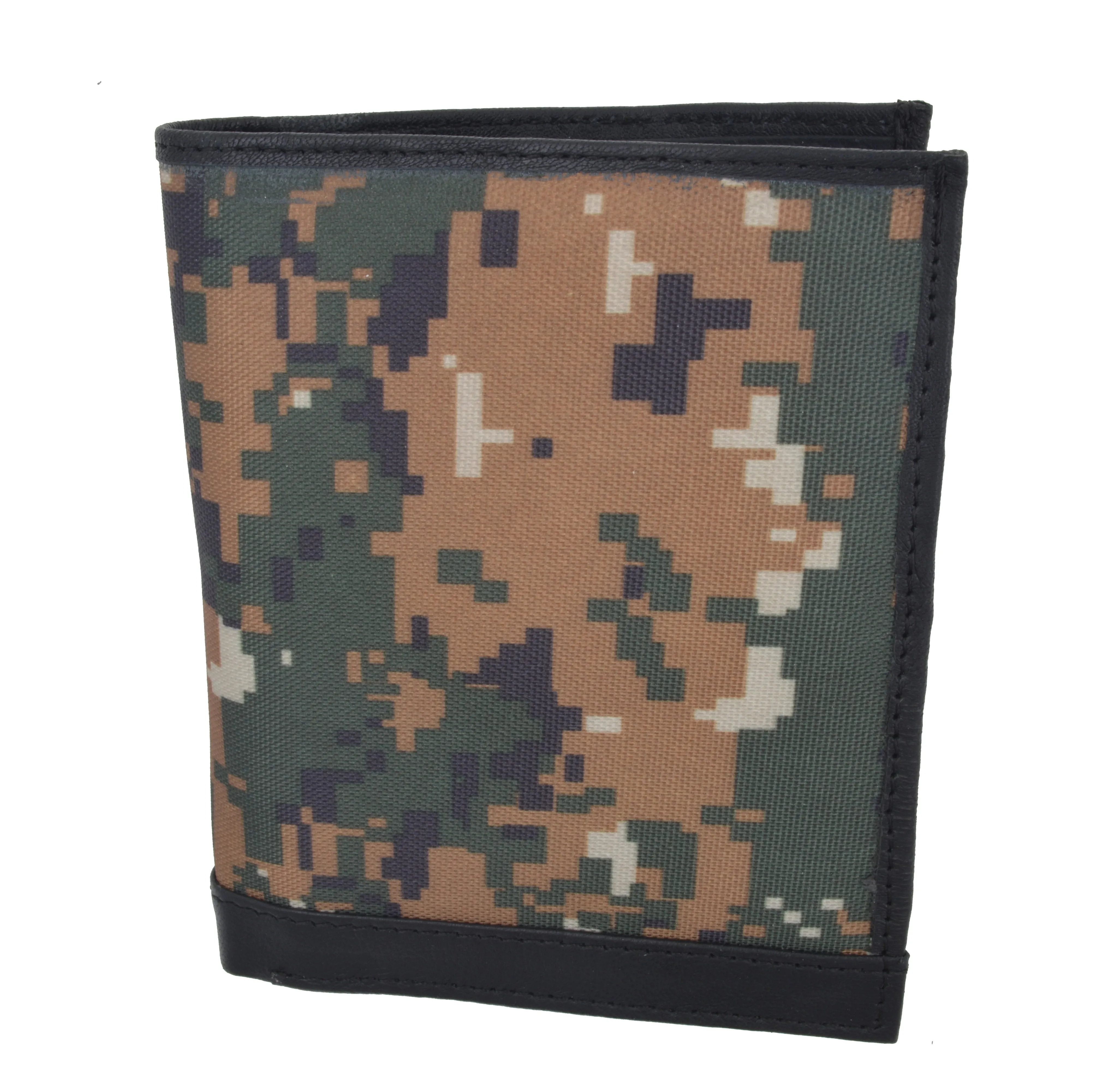 RFID5502/ Blocking Camouflage Bifold Hipster Multi Credit Card ID Holder Camo Wallet Premium Leather