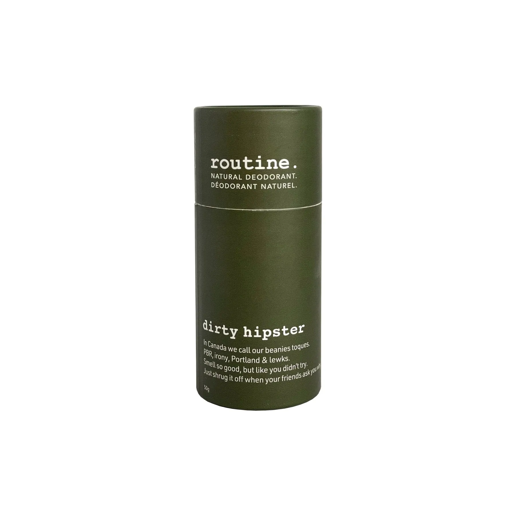 Routine Natural Deodorant Cream - Dirty Hipster No1