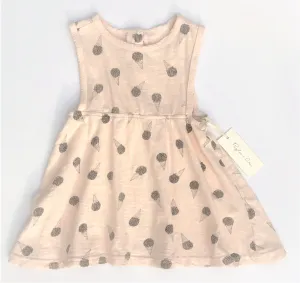 Rylee   Cru  Sleeveless Soft Cotton Dress With Ice Cream Cone Print