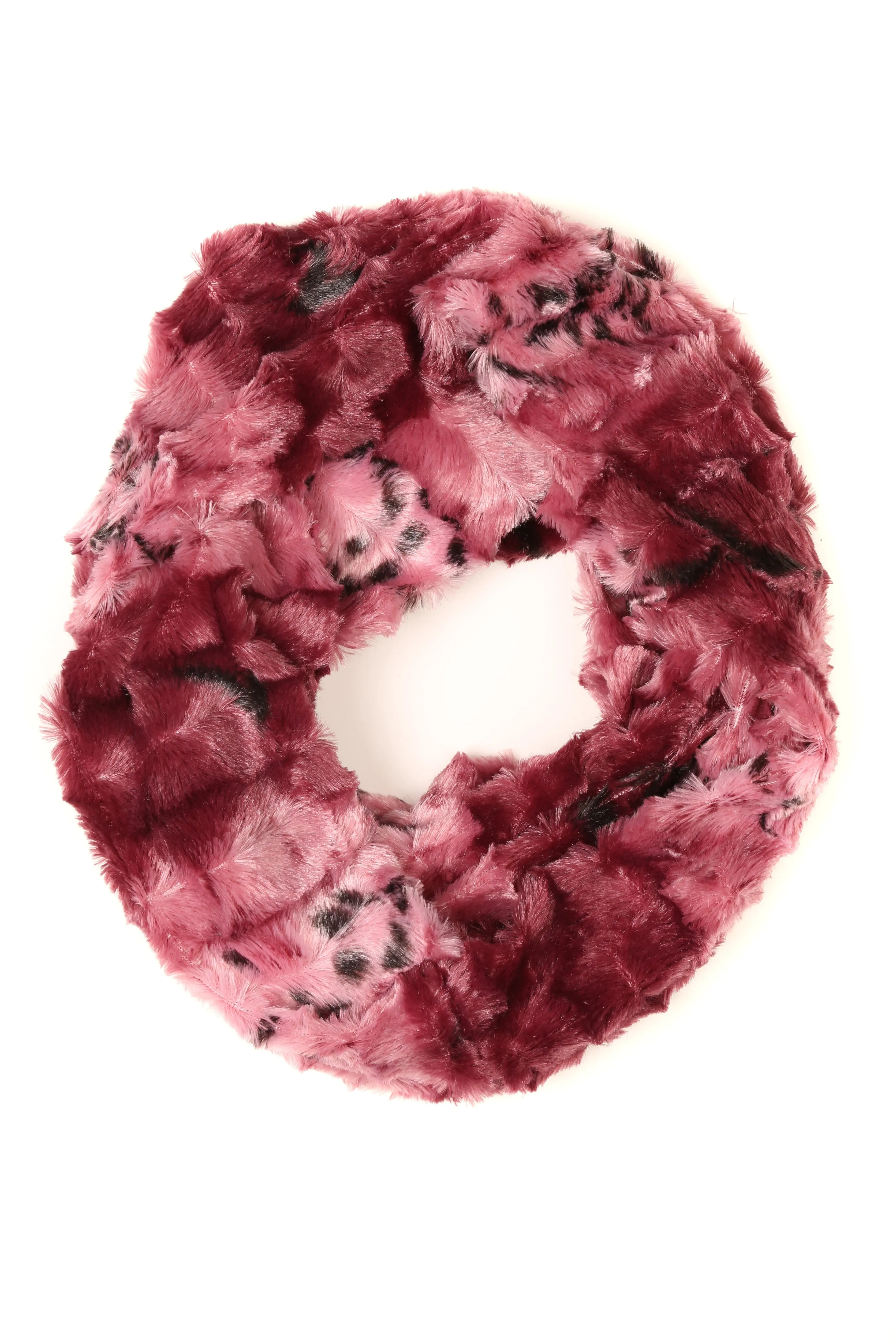 Sakkas Abhy Soft Fall Winter Furry Infinity Wrap Scarf