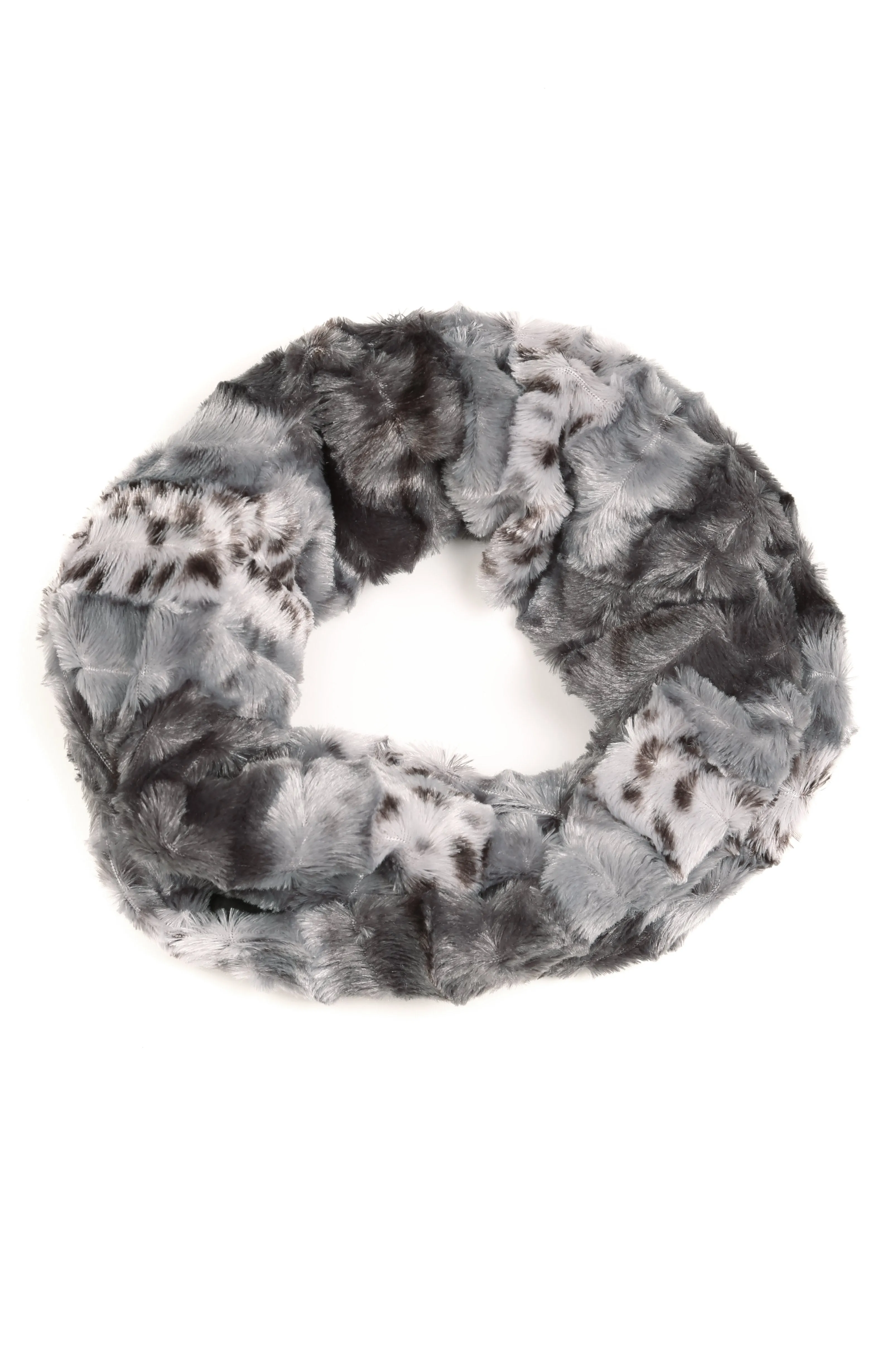 Sakkas Abhy Soft Fall Winter Furry Infinity Wrap Scarf