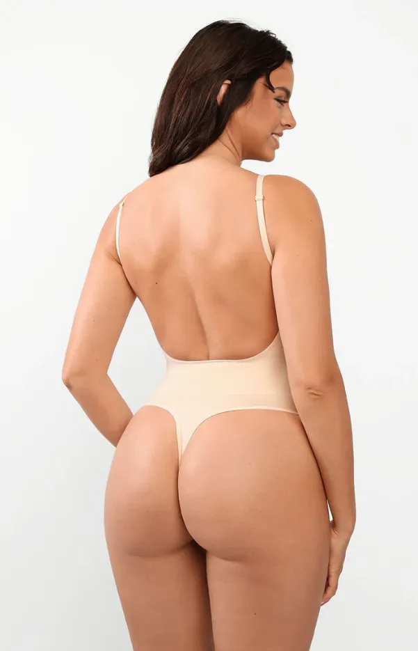 SHAPELLX 220124 POWERCONCEAL EVERYDAY WEAR SMOOTH BODYSUIT