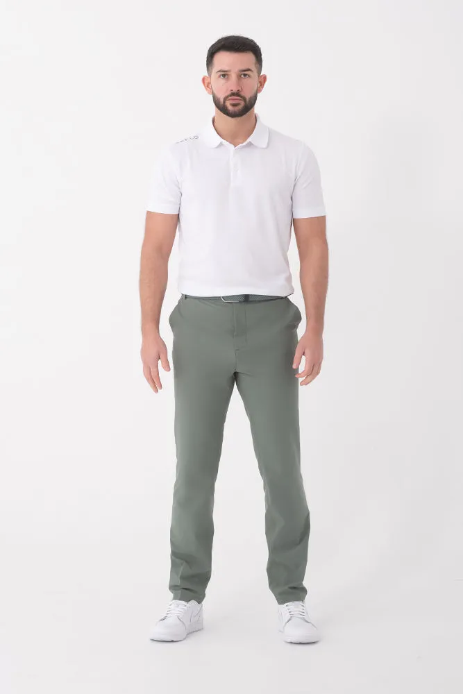 Sidra Chino Trousers Dark Forest